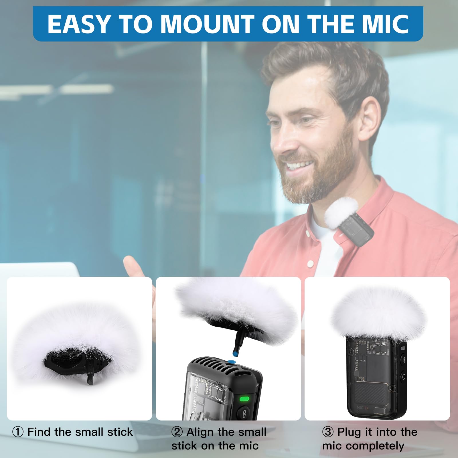 Amazon.com: ZealSound DJI MIC 2 Windscreen Pop Filter for DJI MIC